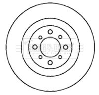 BLUE PRINT ADL144305 - Disco de freno