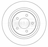 BLUE PRINT ADM54393 - Disco de freno