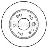 BLUE PRINT ADH24362 - Disco de freno