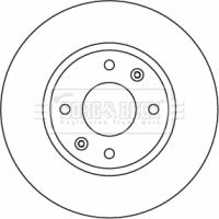 BLUE PRINT ADG04366 - Disco de freno