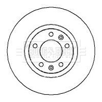 BLUE PRINT ADP154337 - Disco de freno