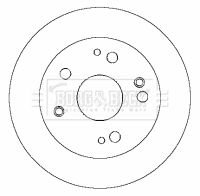 BLUE PRINT ADH24370 - Disco de freno