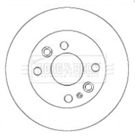 BLUE PRINT ADG04353 - Disco de freno