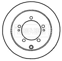 BLUE PRINT ADC44392 - Disco de freno