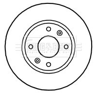 BLUE PRINT ADG04365 - Disco de freno