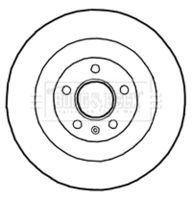 BLUE PRINT ADV184344 - Disco de freno
