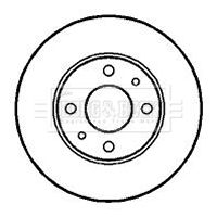 BLUE PRINT ADL144322 - Disco de freno