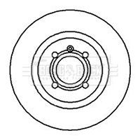 BLUE PRINT ADV184390 - Disco de freno