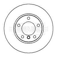 BLUE PRINT ADB114333 - Disco de freno