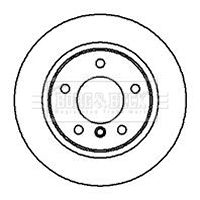 BLUE PRINT ADB114360 - Disco de freno