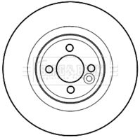 BLUE PRINT ADB114318 - Disco de freno