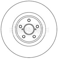 BLUE PRINT ADT343267 - Disco de freno