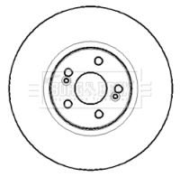 BLUE PRINT ADR164316 - Disco de freno