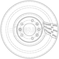 BLUE PRINT ADP154363 - Disco de freno