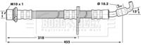 BLUE PRINT ADT353258 - Tubo flexible de frenos