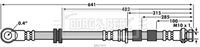 BLUE PRINT ADC453108 - Tubo flexible de frenos