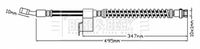 BLUE PRINT ADG05332 - Tubo flexible de frenos