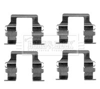 BLUE PRINT ADC448601 - Kit de accesorios, pastillas de frenos