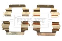 BORG & BECK BBK1403 - Kit de accesorios, pastillas de frenos