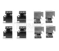 BORG & BECK BBK1209 - Kit de accesorios, pastillas de frenos