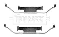 BORG & BECK BBK1012 - Kit de accesorios, pastillas de frenos