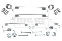 BORG & BECK BBK6149 - Juego de accesorios, zapatas de freno