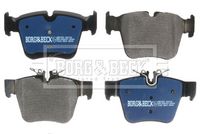 BORG & BECK BBP2581 - Juego de pastillas de freno