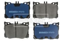 BORG & BECK BBP2587 - Juego de pastillas de freno