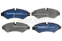 BORG & BECK BBP2839 - Juego de pastillas de freno