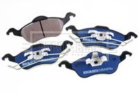 BORG & BECK BBP1602 - Juego de pastillas de freno