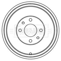 BLUE PRINT ADBP470033 - Tambor de freno