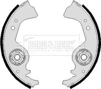 BORG & BECK BBS6244 - Juego de zapatas de frenos