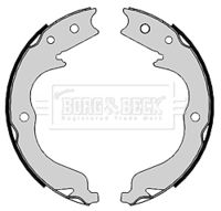 BORG & BECK BBS6398 - Juego de zapatas de frenos, freno de estacionamiento