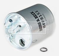 BORG & BECK BFF8151 - Filtro combustible