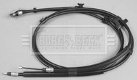 BORG & BECK BKB3764 - Cable de accionamiento, freno de estacionamiento