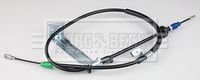BORG & BECK BKB3893 - Cable de accionamiento, freno de estacionamiento