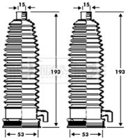 BLUE PRINT ADBP800327 - Suspensión, Brazo oscilante