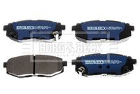 BORG & BECK BBP2372 - Juego de pastillas de freno