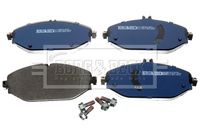 BORG & BECK BBP2513 - Juego de pastillas de freno