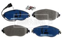 BORG & BECK BBP2605 - Juego de pastillas de freno