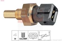 MDR EPS1830 165 - Sensor, temperatura del refrigerante
