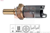 MDR EPS1830 274 - Sensor, temperatura del refrigerante