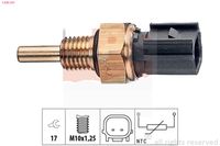 FEBI BILSTEIN 107623 - Sensor, temperatura del refrigerante