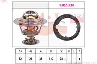 MDR EPS1880 267 - Termostato, refrigerante