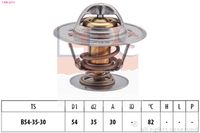MDR EPS1880 221S - Termostato, refrigerante