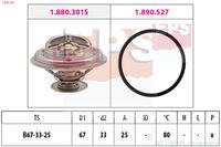 MDR EPS1880 301 - Termostato, refrigerante