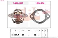 MDR EPS1880 329 - Termostato, refrigerante