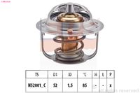 MDR EPS1880 354S - Termostato, refrigerante