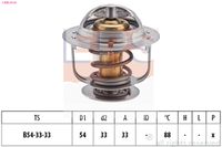 MDR EPS1880 414S - Termostato, refrigerante