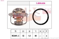MDR EPS1880 554 - Termostato, refrigerante